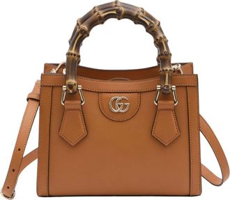 Gucci Orange Diana Small Tote