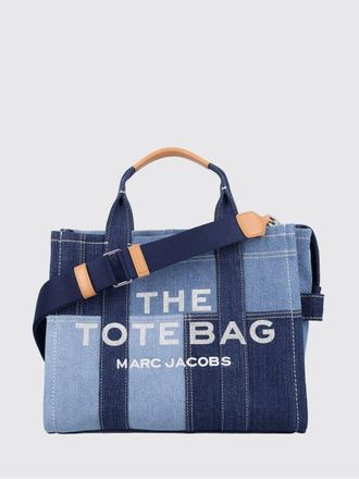 Marc Jacobs Borsa The Medium Tote Bag Marc Jacobs in denim patchwork
