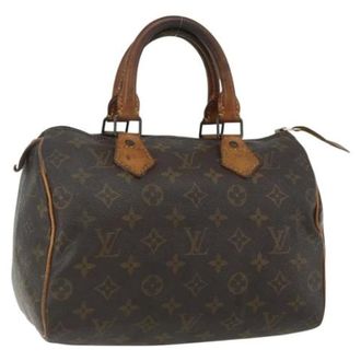 Louis Vuitton Pre-owned Handbags, female, Brown, Size: ONE SIZE Pre-owned Vintage Canvas Handbag