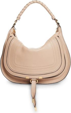 Chlo&eacute; Medium Marcie Shoulder Bag in Woodsmoke at Nordstrom
