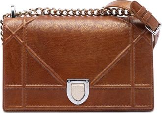 Dior Pre-owned Dior Medium Goatskin Diorama Flap 01-BO-0156X