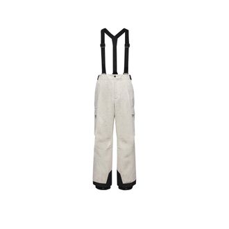 Moncler Moncler Technical Wool Padded Ski Bib, Men, White, Size: Xl