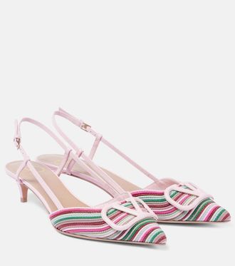 Valentino Garavani VLogo Signature slingback pumps