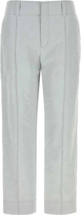 Chlo&eacute; Chinos - Dames - Straight fit broeken - Grijs - XS - Broeken