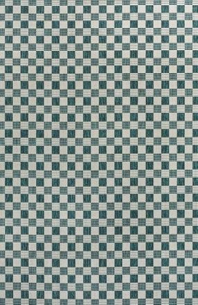 Jonathan Y Designs Aimee Traditional Cottage Checkerboard Indoor/Outdoor Area Rug in Turquoise/cream at Nordstrom, Size 4Ft 0In X 6Ft 0In