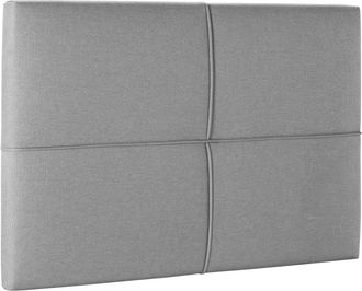 HOMN Cabecero tapizado 90x60 cm gris claro