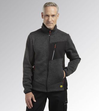 Diadora Sudadera De Trabajo Knitted Jacket Chicago - S - Gris Oscuro