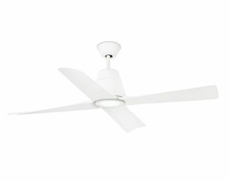 Netlighting Typhoon LED White Ceiling Fan with DC Motor 3000K