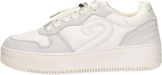 Cruyff Campo Low Lux - Tall - Dames - Sneakers - Wit - 37 EU - Leer - Schoenen