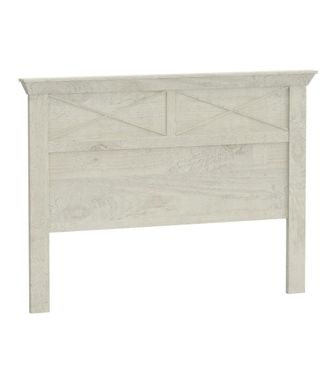 Home Heavenly Cabecero de cama 165 cm estilo r&uacute;stico moderno blanco pino