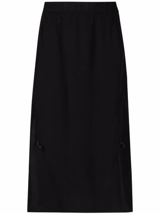 McQ by Alexander McQueen Zijden rok - Zwart