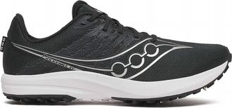Saucony Mens Kilkenny Xc 10 Spike Shoes In Black/white