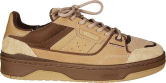 Axel Arigato Layered Clay Sneakers with Suede