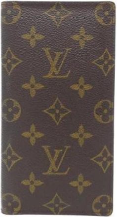 Louis Vuitton Pre-owned Wallets, female, Brown, Size: ONE SIZE Pre-owned Monogram Long Wallet
