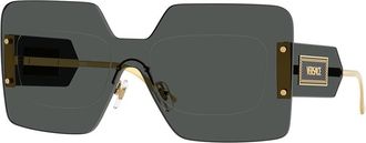 Versace Grey Shield Ladies Sunglasses VE2277 100287 142