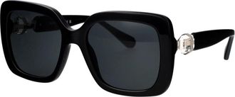 Swarovski Sk 6001 Zonnebril - Dames - Zonnebrillen - Zwart - 55 MM - Accessoires