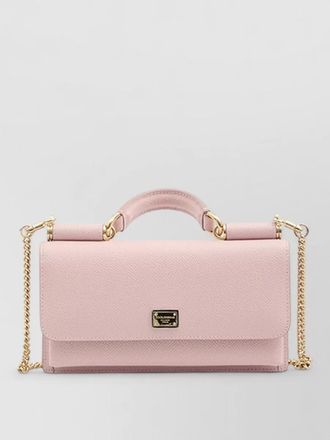 Dolce & Gabbana mini tote bag calf leather chain handle