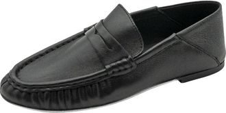 Steve Madden Roger Loafer - Dames - Loafers - Zwart - 38 EU - Schoenen