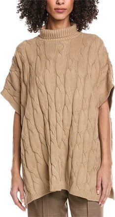 Eileen Fisher Eileen Fisher Alpaca-Blend Cable Poncho