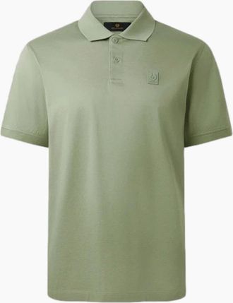Belstaff Mens Belstaff Steel Polo Shirt Lichen - Tan - Size: 44