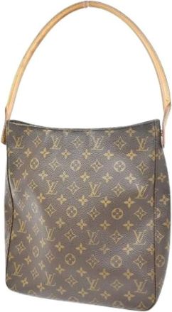 Louis Vuitton Pre-owned Shoulder Bags, female, Brown, Size: ONE SIZE Pre-owned Canvas Shoulder Bag