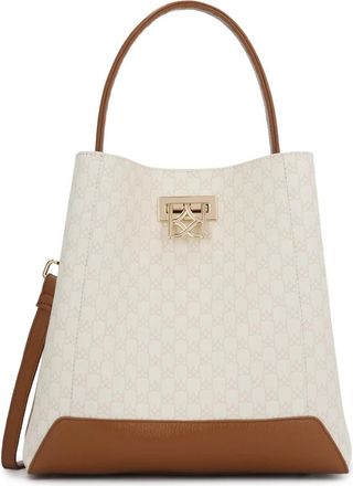 Kazar Laurie Handtas - Dames - Handtassen - Wit - ONE Size - Leer - Tassen