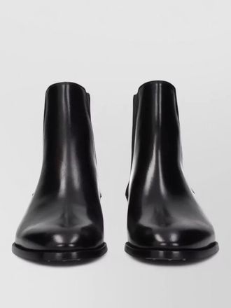 Celine leather chelsea boots