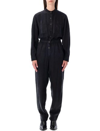 Isabel Marant Zully Button Down Front Jumpsuit
