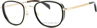 David Beckham DB7075/G 0RHL 00 Gold/Black 51mm