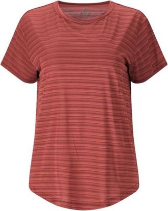 Whistler Skylon Striped S/S Tee Funktionsshirt f&uuml;r Damen | rot