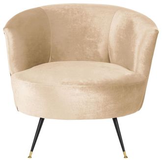 Safavieh Sillon de acento en madera de eucalipto beige