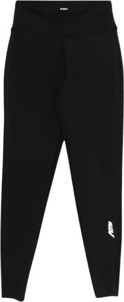 Autry Leggings met logoprint - Dames - Trainingsleggings - Zwart - M - Fitness
