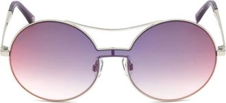 Web Eyewear Sunglasses, female, Gray, Size: ONE SIZE Metal Frame Sunglasses