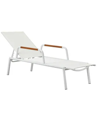 Pangea Home Indoor/Outdoor Set Of 2 Dean Arm Loungers