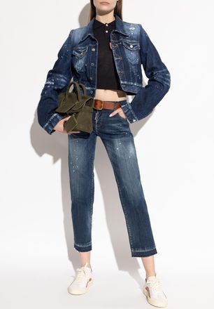 Dsquared2 Jenna Jeans, Womens, Navy Blue