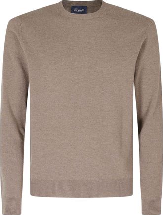 Drumohr Fine-Knit Crewneck Sweater
