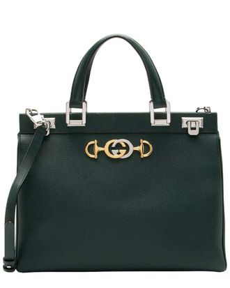 Gucci Calfskin Zumi Medium Tote (Authentic Pre-Loved)