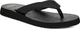 Sanuk Yoga Mat II Flip Flop in Ebony at Nordstrom, Size 11