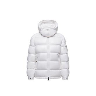 Moncler Moncler Maire Hooded Short Down Jacket, Women, White, Size: 00