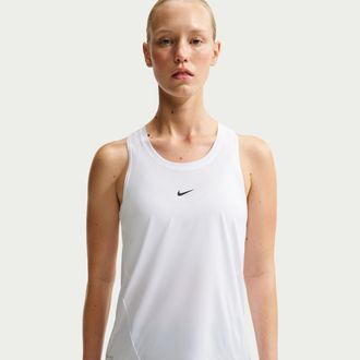 Nike Womens Swim Hydroguard Dri-FIT UV Tank Top in White | NESSD349-100