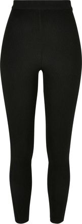 Urban Classics Dames/Dames Rib Riblegging (Zwart)