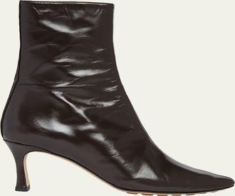 Bottega Veneta Sofia Leather Ankle Boots