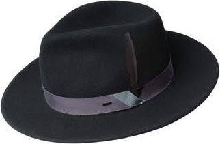 Bailey Kinns Felted Wool Fedora in Black at Nordstrom Rack, Size X-Large