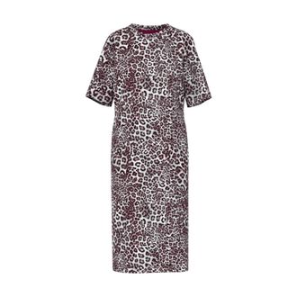 Marc Cain Midi Scuba Jurk - Dames - Jurken - Veelkleurig - Maat: L Viscose