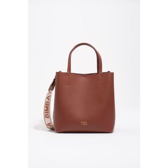 Bimba & Lola Medium Leather Chihuahua bag in Nut at Nordstrom