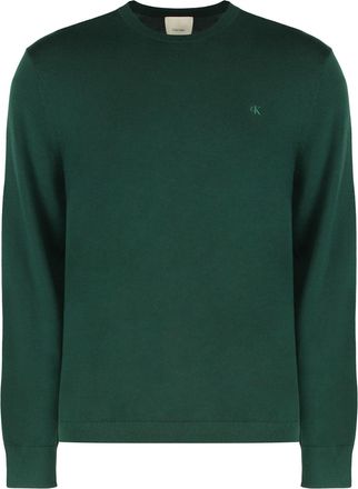 Calvin Klein Sweater With Round Neck In Wool