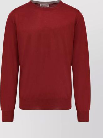 Brunello Cucinelli cashmere and silk crew-neck sweater