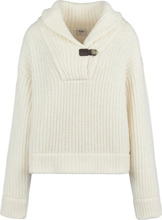 Tod's ribbed sweater - women - Fabric - S - White