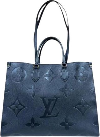 Louis Vuitton Pre-owned Monogram Empreinte Schoudertas - Dames - Vintage Shopper - Zwart - ONE Size - Leer - Vintage