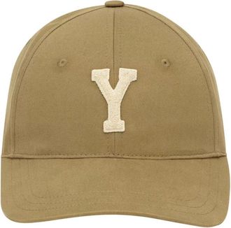 Saint Laurent Caps, male, Beige, Size: 59 CM Y Varsity Cap